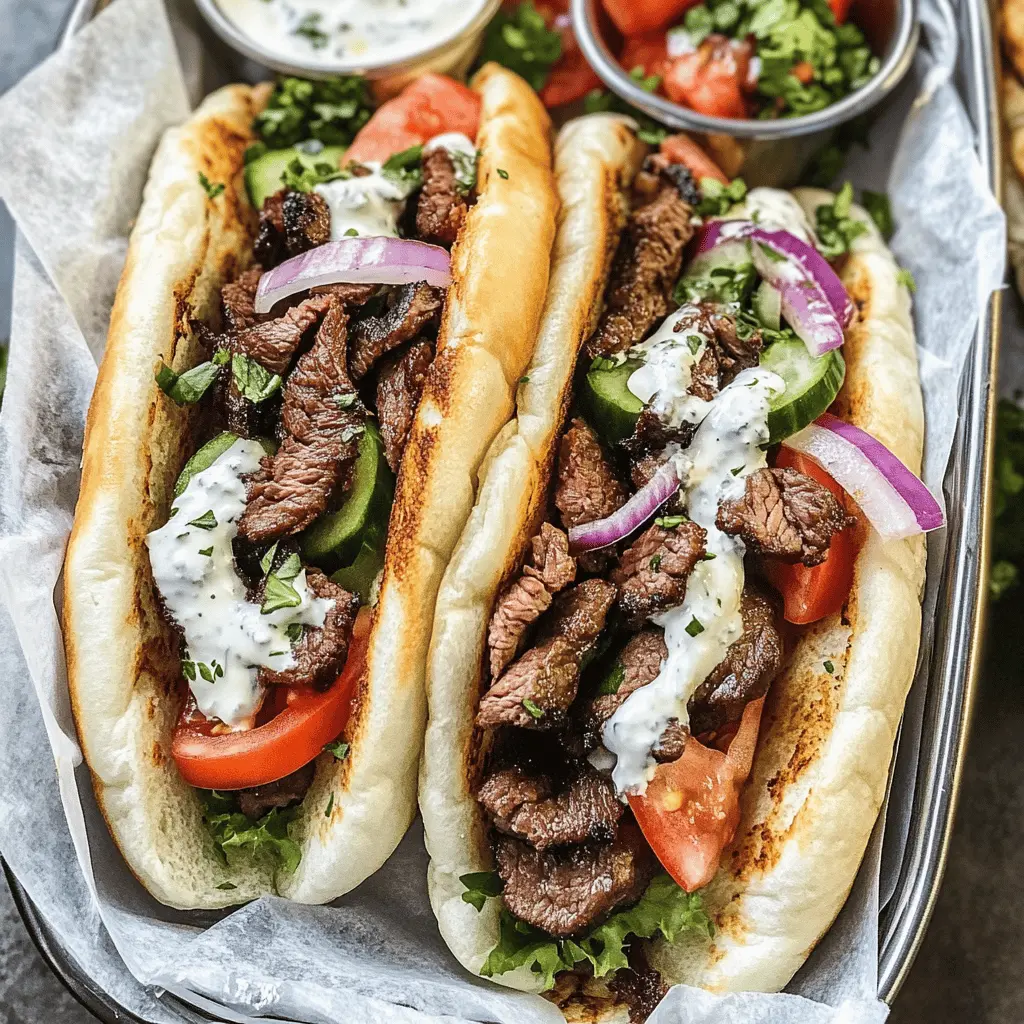 Craving a taste of Greece? This Beef Gyros recipe is your ticket to homemade deliciousness! With tender marinated beef, fresh veggies, and a creamy tzatziki sauce, these gyros bring bold flavors right to your table. Perfect for weeknight dinners or gatherings with friends. Save this recipe for your next culinary adventure!