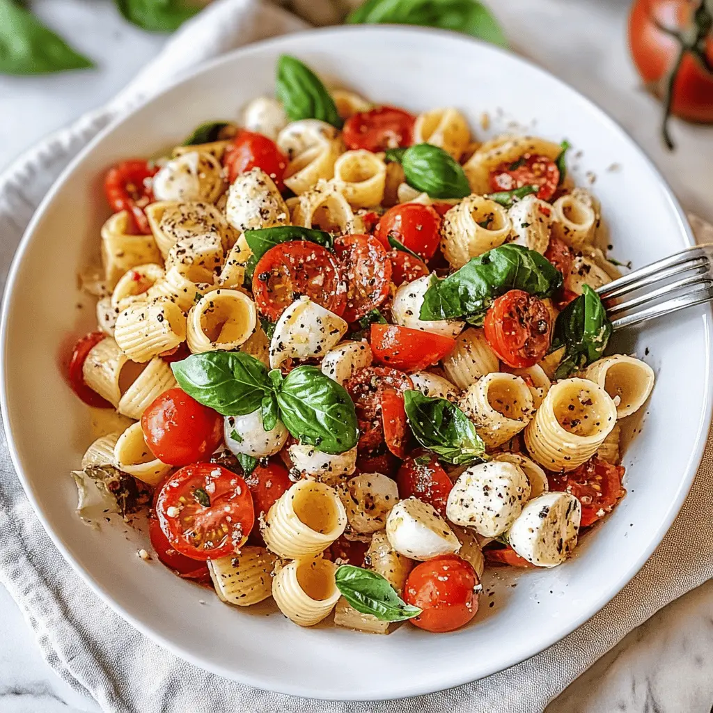 Brighten up your meal with this Best Caprese Pasta Salad! With fresh tomatoes, creamy mozzarella, and fragrant basil, this dish is bursting with vibrant flavors. Perfect as a side or a main course, it’s quick to prepare and ideal for picnics, barbecues, or gatherings. Don’t forget to save this recipe for your next get-together!