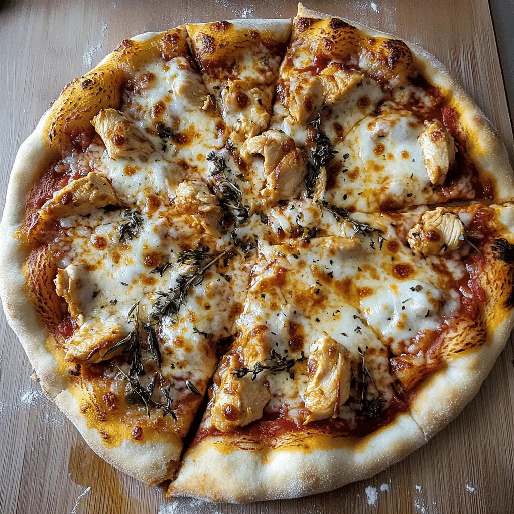 Get ready to enjoy a delightful twist on pizza night with this Chicken Alla Vodka Pizza! Featuring a creamy vodka sauce, tender chicken, and melted mozzarella, this recipe is perfect for both casual dinners and special occasions. Save this pin to bring a touch of Italian comfort to your table!