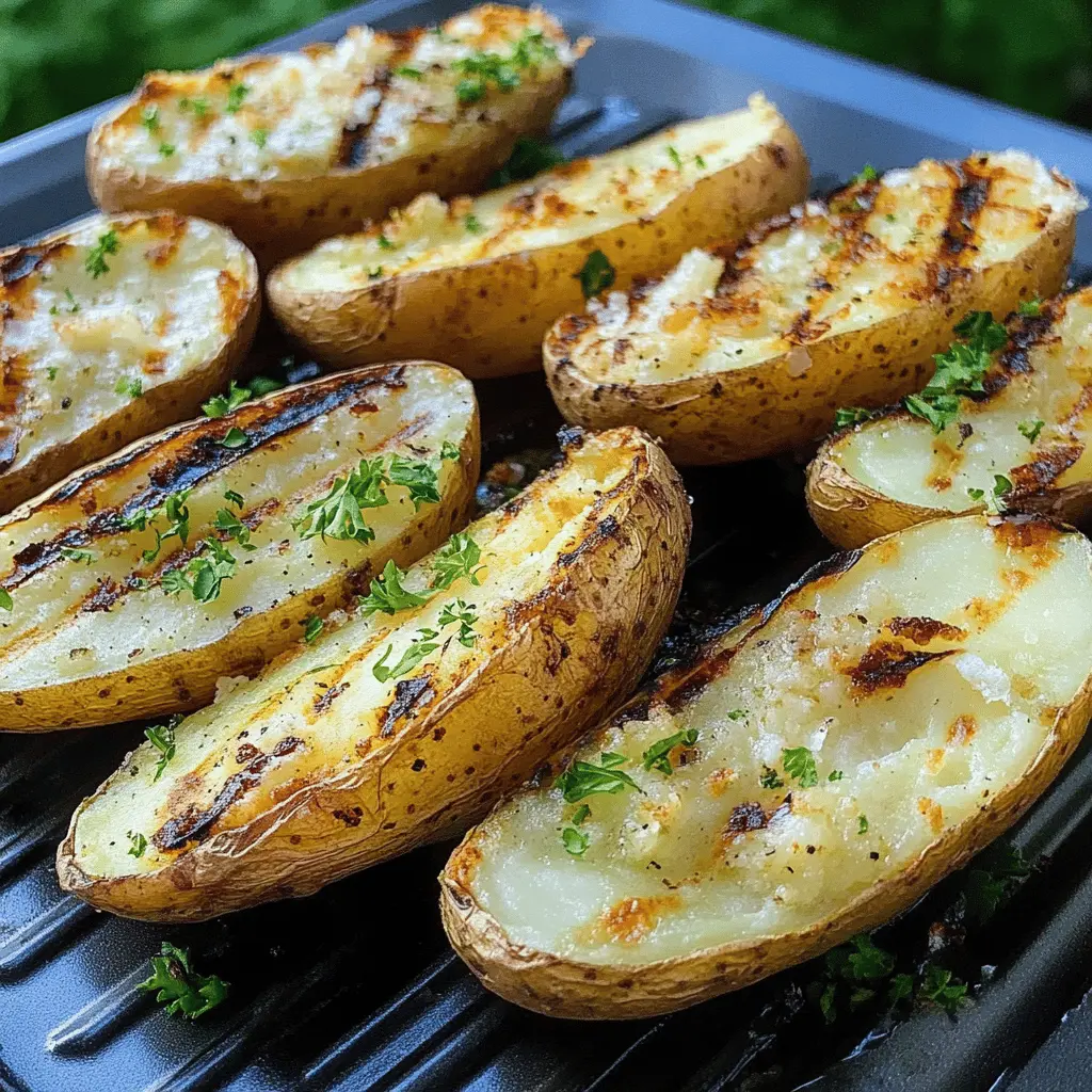 Looking for a simple yet delicious side dish? These grilled baked potatoes have a smoky flavor and are perfectly crispy on the outside while fluffy inside. Toss them on the grill for an easy addition to your next cookout or picnic! Save this recipe to impress your guests at your next backyard barbecue!