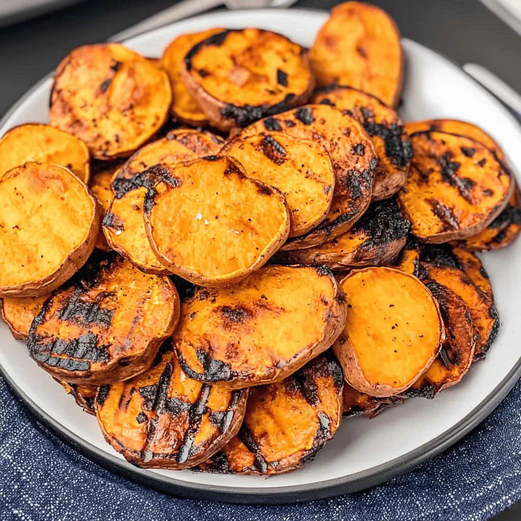 Transform your BBQ with perfectly grilled sweet potatoes! These tender, caramelized gems are packed with flavor and are a nutritious side dish that everyone will love. With just a few simple ingredients, you can create a delightful complement to any meal. Save this recipe for your next cookout or family dinner and enjoy the sweet, smoky goodness!