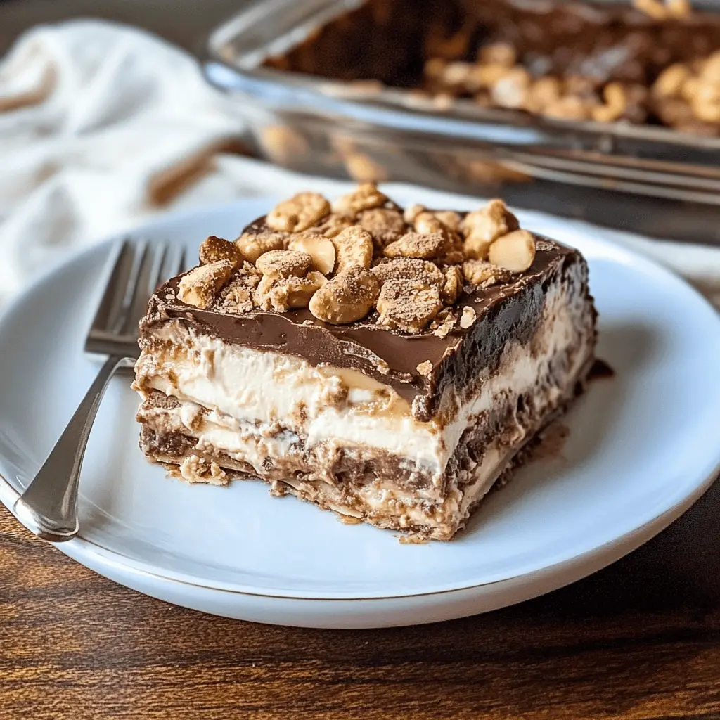 This No Bake Peanut Butter Chocolate Lasagna is the ultimate dessert for chocolate lovers! With layers of creamy peanut butter, rich chocolate, and a crunchy crust, it’s a delightful indulgence. Perfect for parties, family gatherings, or a special treat at home. Save this recipe for an easy, no-fuss dessert that everyone will love!