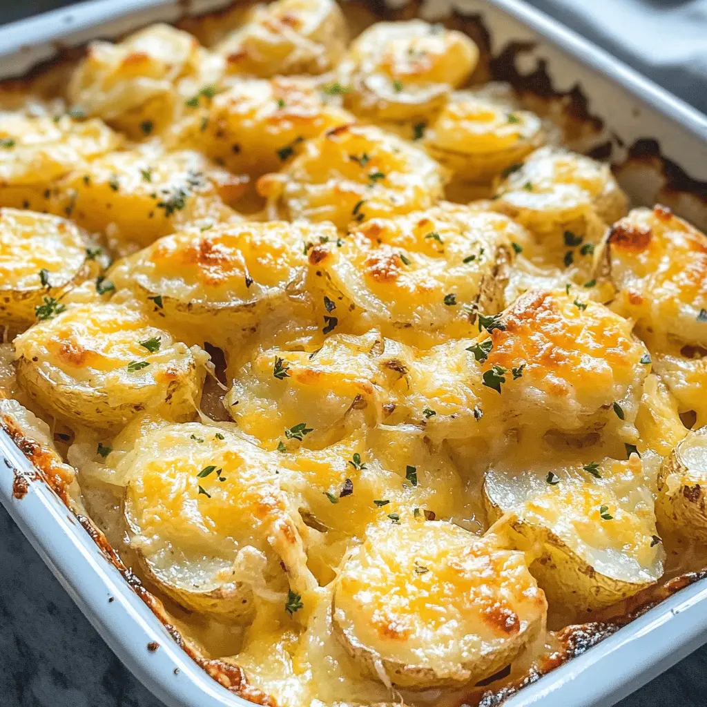 Get ready for a cozy meal with these Smoked Cheesy Potatoes! Perfectly tender potatoes are smothered in rich cheese and infused with smoky flavors. This side dish shines at barbecues or family gatherings. Save this pin to whip up a delicious comfort food favorite for your next get-together!
