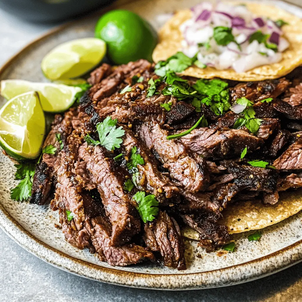 Get ready for a delicious, flavorful journey with this Carne Asada recipe! Juicy, marinated steak grilled to perfection brings bold flavors that are perfect for tacos or on their own. With simple ingredients like lime, garlic, and spices, it’s easy to prepare for any gathering. Save this recipe for your next barbecue or taco night!