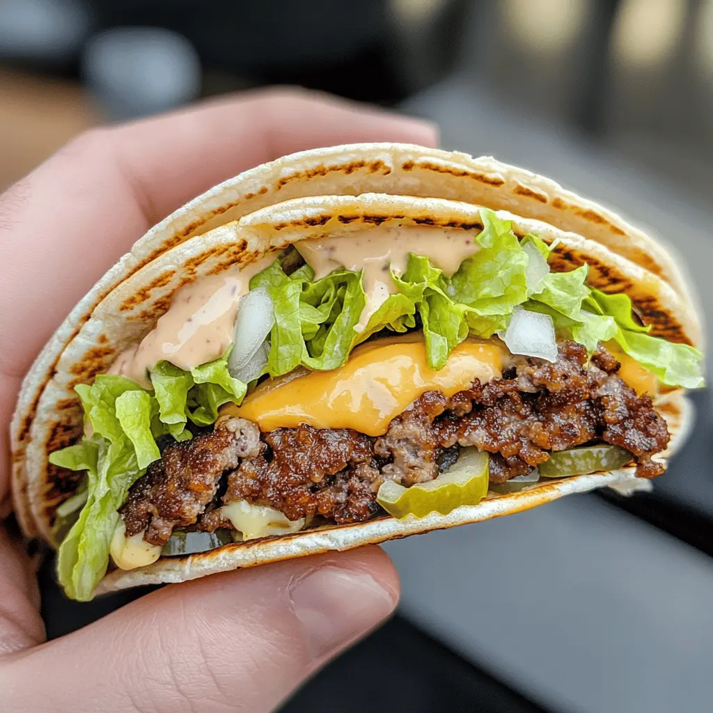 Ready to turn your taco night into a flavor-packed fiesta? These Original Smash Burger Tacos combine the juiciness of classic smash burgers with the fun of tacos! Filled with seasoned beef, melty cheese, and all your favorite toppings, they’re perfect for casual gatherings or family dinners. Save this recipe and impress your guests at your next cookout!