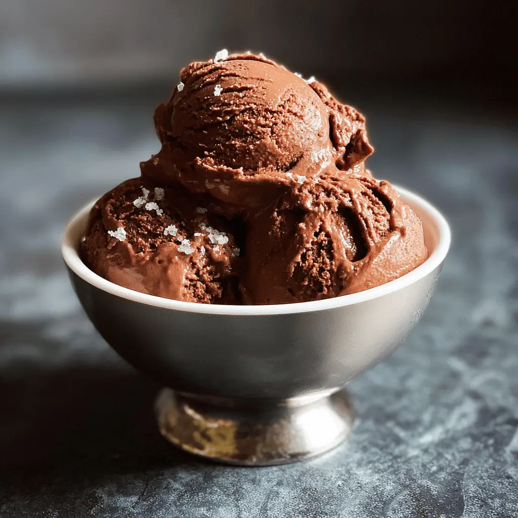 Easy Homemade Chocolate Sorbet Recipe