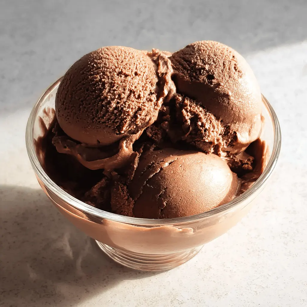 Easy Homemade Chocolate Ice Cream Recipe