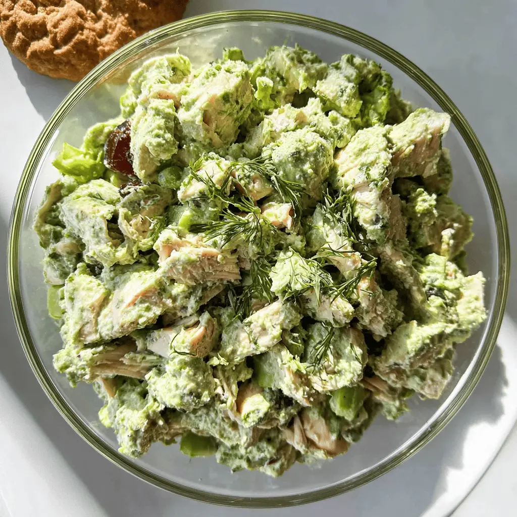 Easy Green Goddess Chicken Salad Recipe