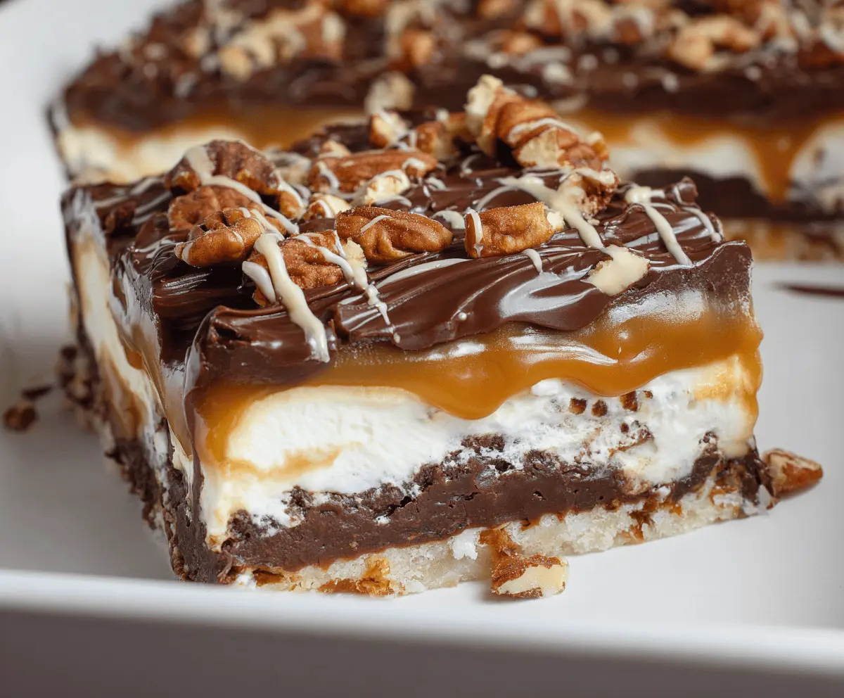 Easy Turtle Lush Dessert Recipe