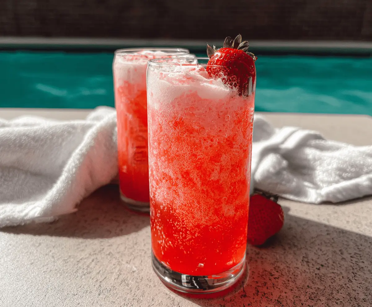 Easy Homemade Strawberry Cream Soda Recipe