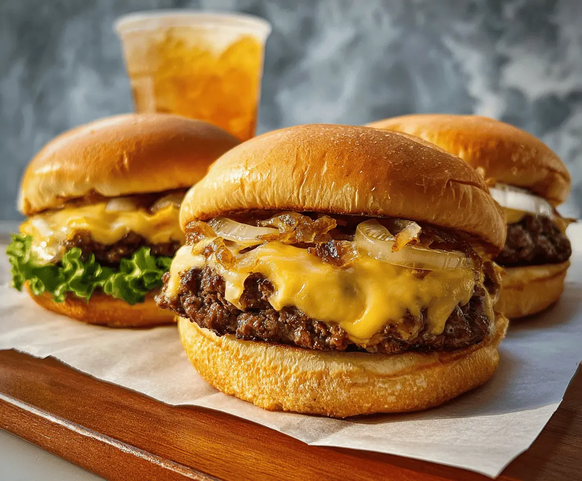 Easy Oklahoma Onion Burgers Recipe