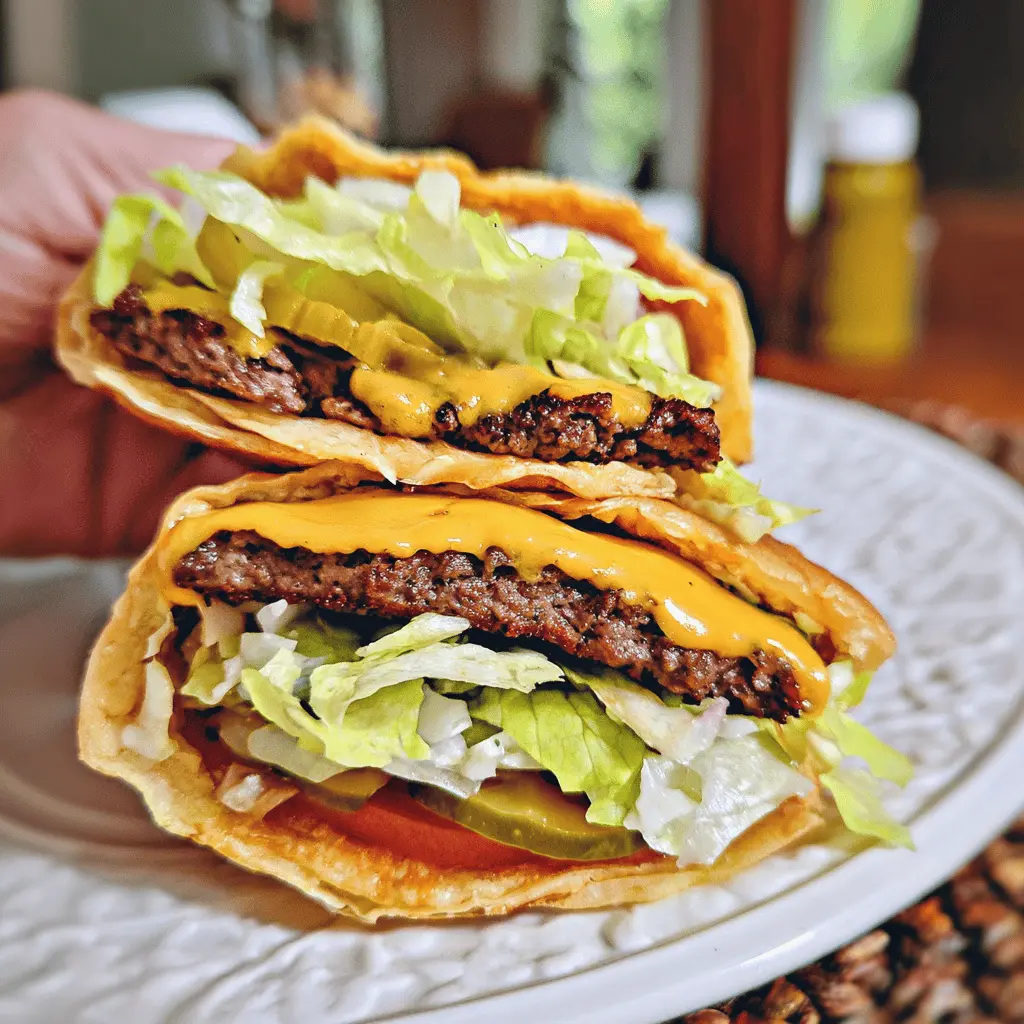 Easy Keto Big Mac Smash Burger Recipe