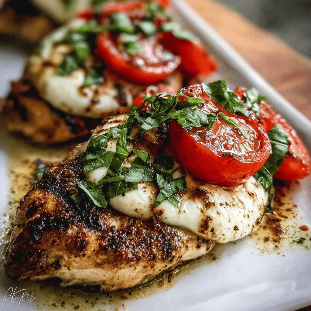 Easy Grilled Chicken Caprese Recipe