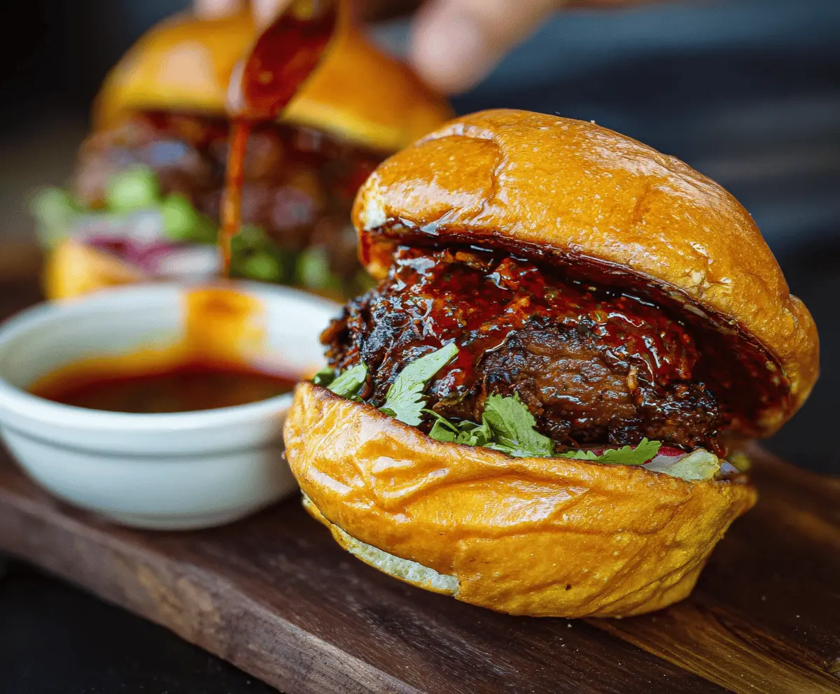 Smoked Beef Birria Burgers Recipe