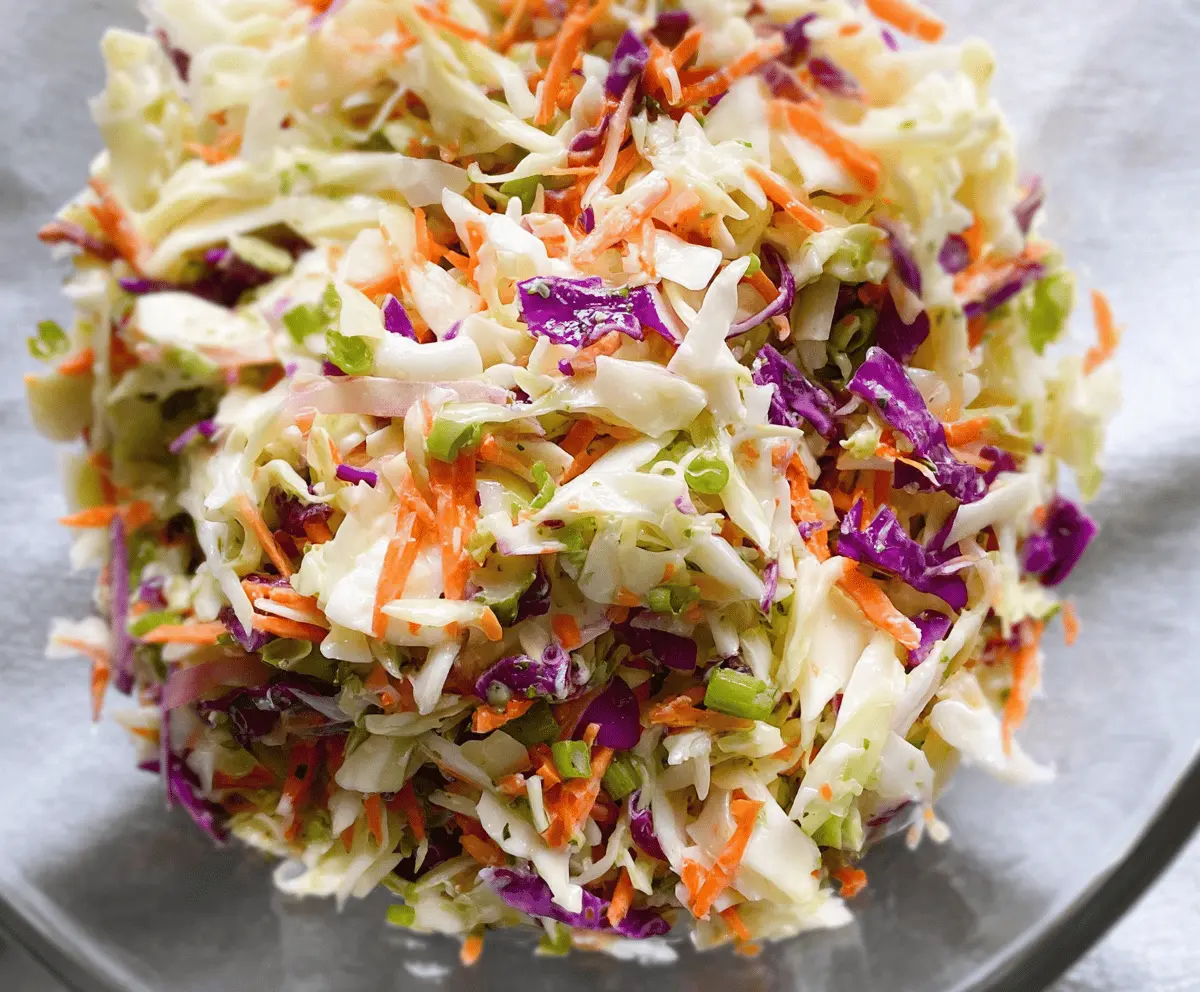 Easy Creamy Coleslaw Recipe for Pulled Pork