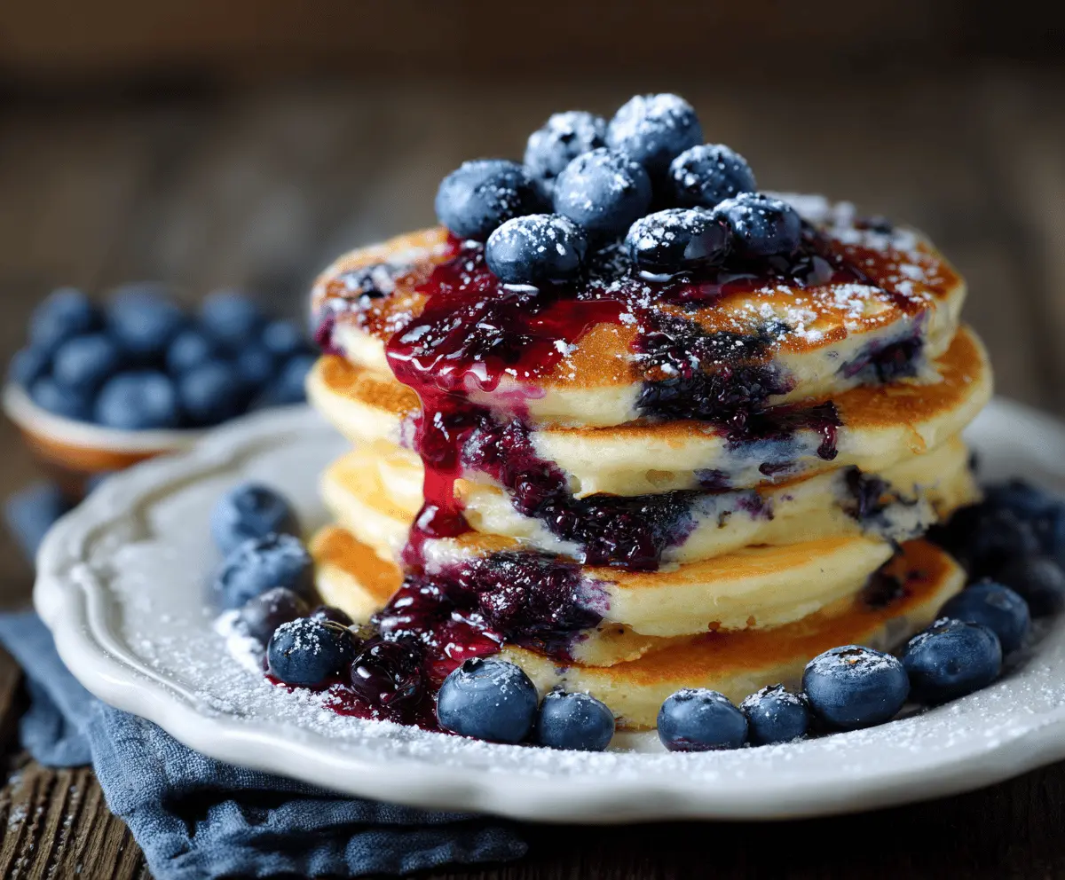 Blueberry Pancakes