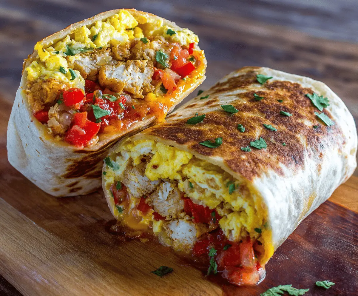 Breakfast Burritos