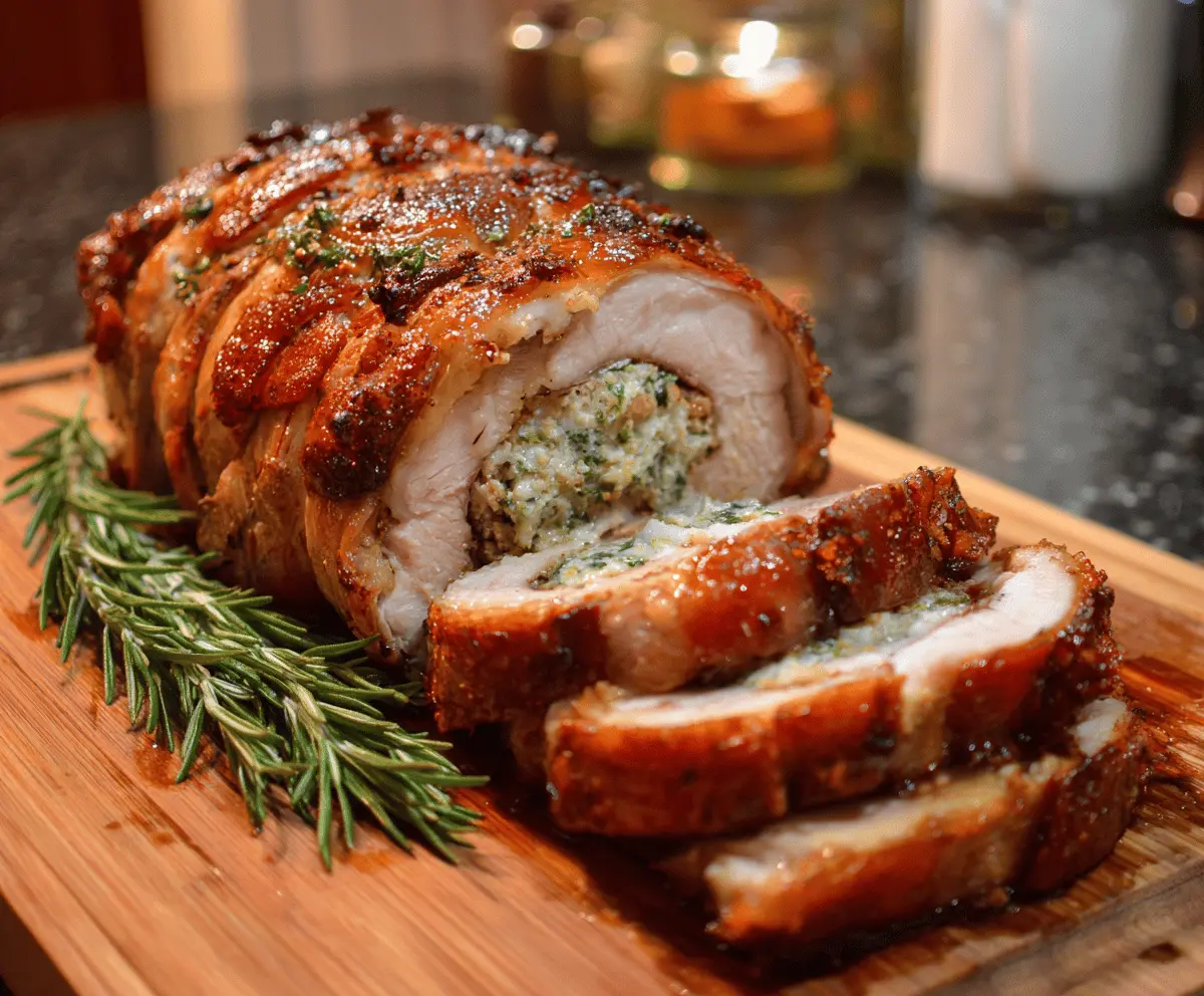 Stuffed Pork Roast