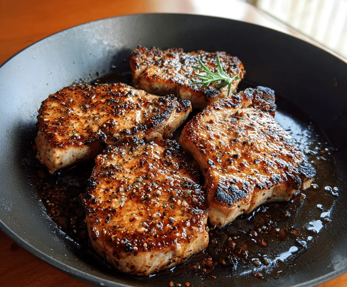 Easy Juicy Boneless Pork Chops Recipe