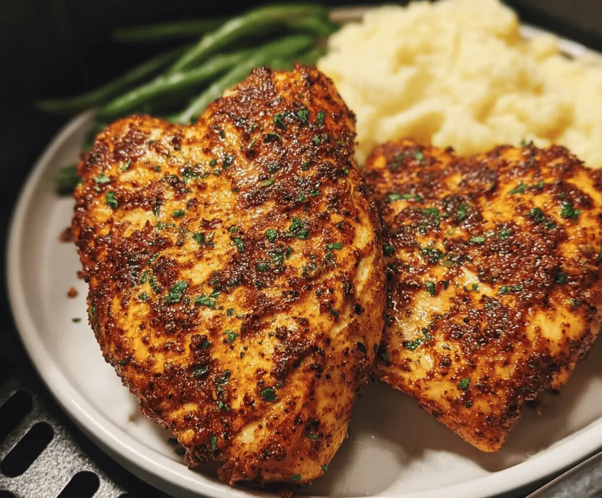 Juicy Air Fryer Chicken Breasts Recipe