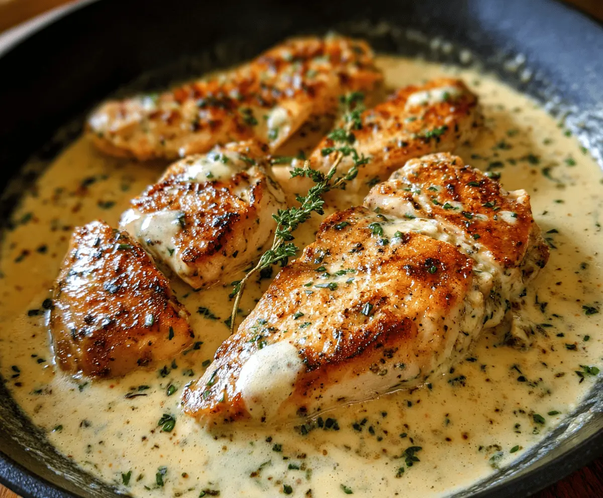 Easy Creamy Ranch Chicken Recipe