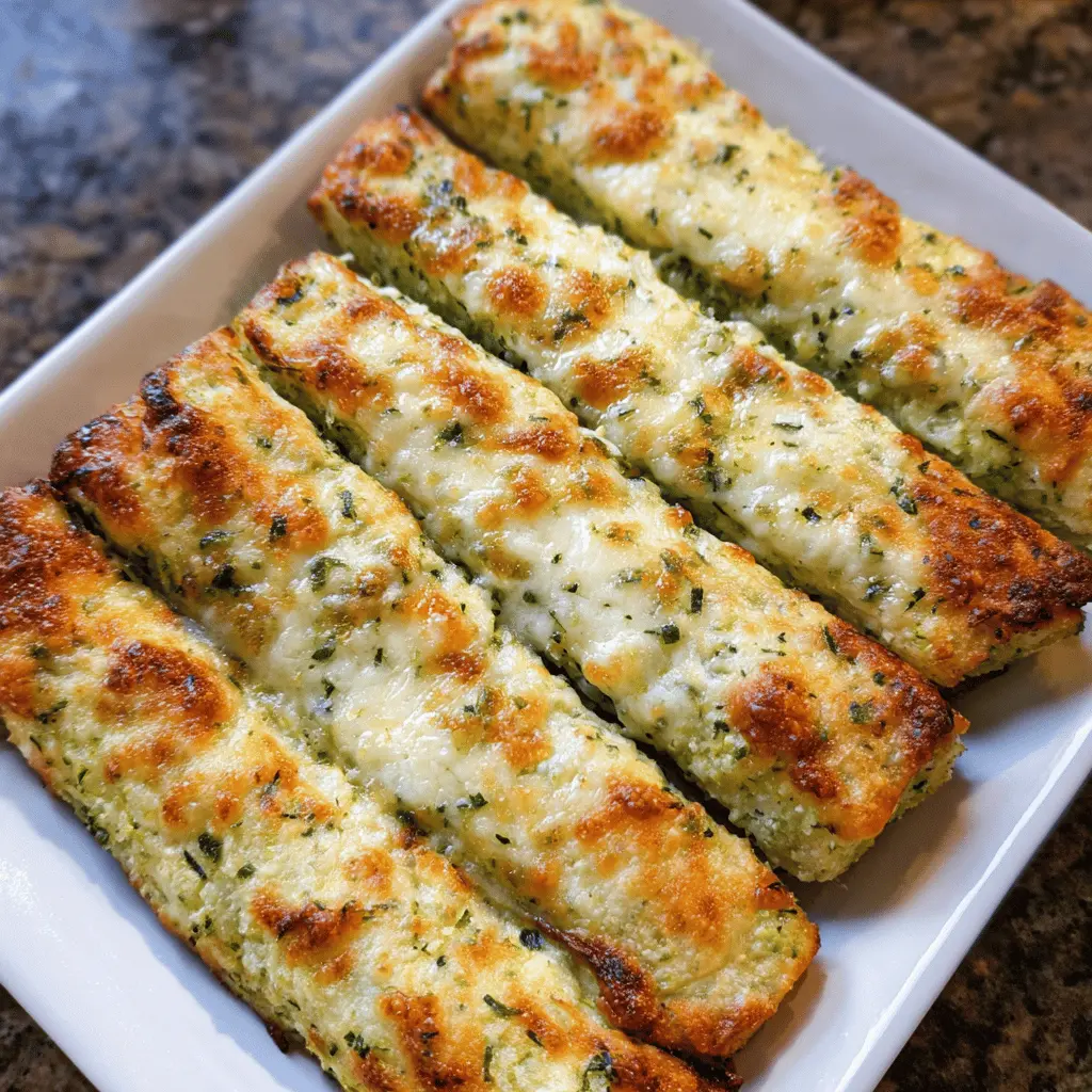 Easy Zucchini Breadsticks Recipe for Snacks