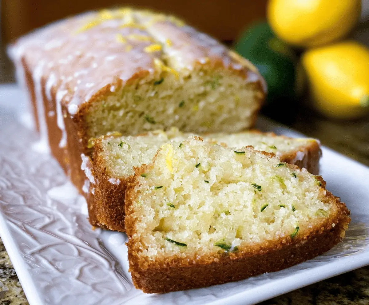 Pioneer Woman’s Lemon Zucchini Bread Recipe