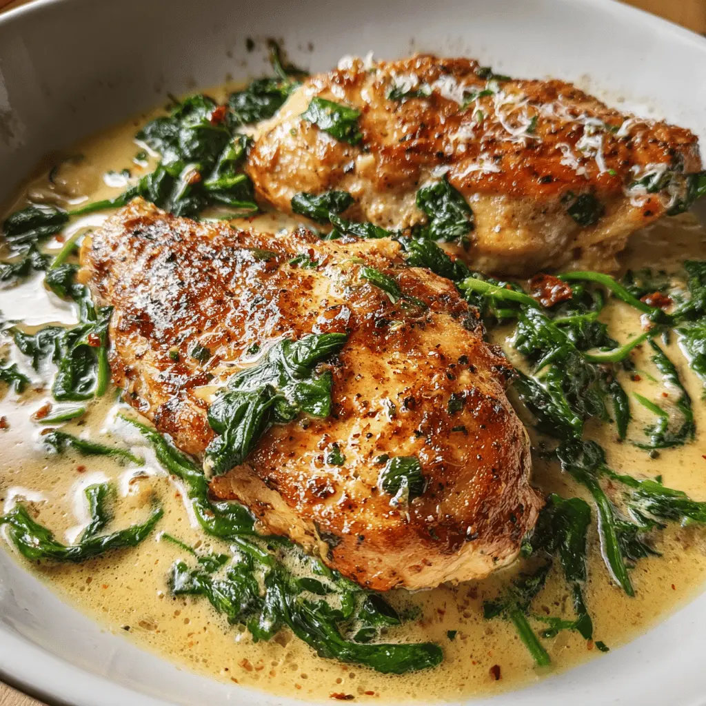 Creamy Chicken Florentine Recipe Easy & Delicious