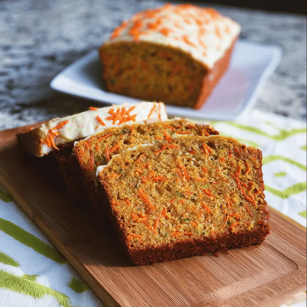 Easy Moist Carrot Bread Recipe