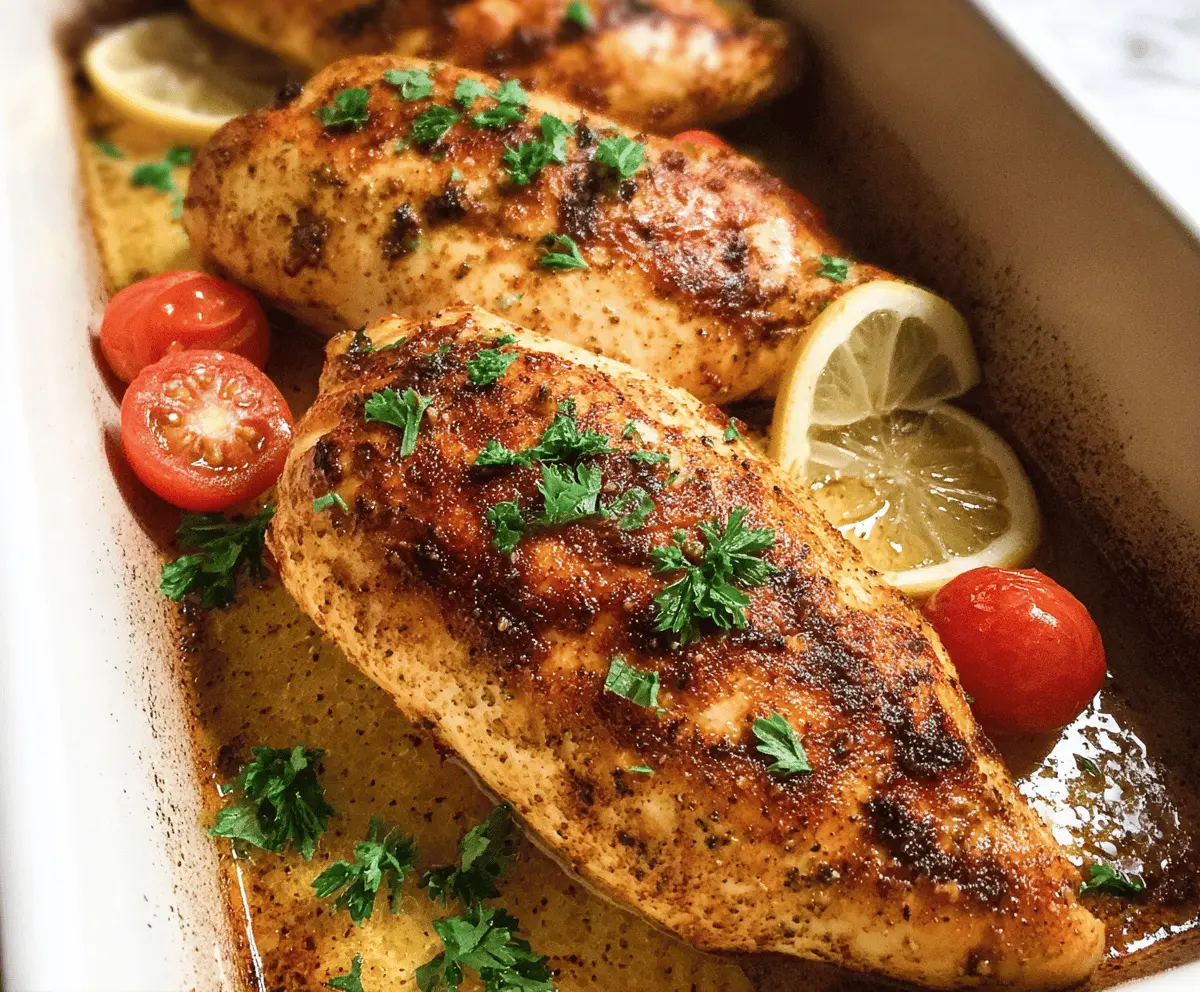 Easy Oven Baked Chicken Breast Recipe for Juicy Results
