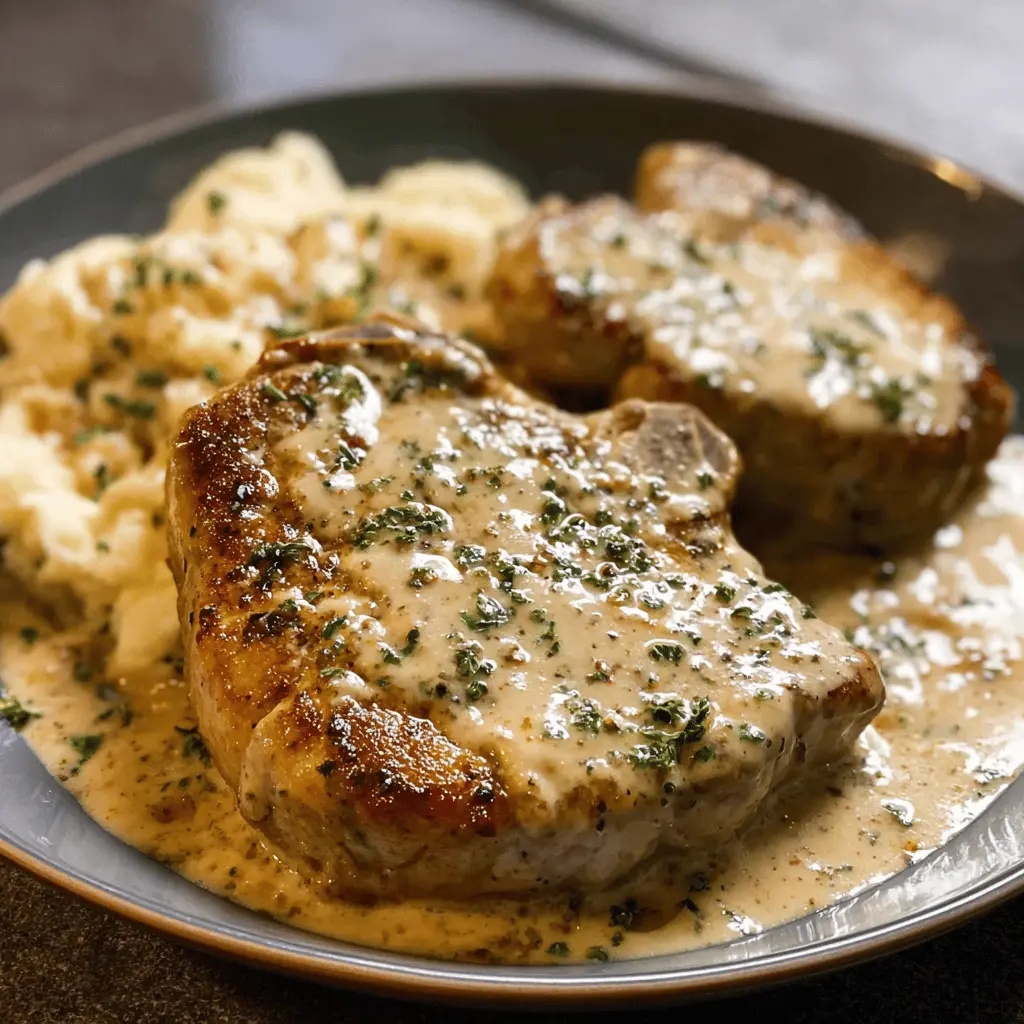 Creamy Ranch Slow Cooker Pork Chops Recipe