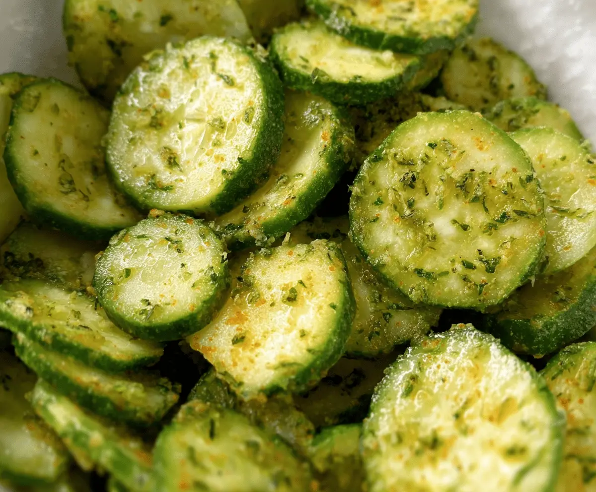 Crunchy Ranch Cucumber Chips Recipe