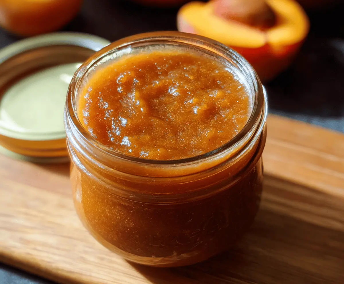 Easy Homemade Crockpot Peach Butter Recipe