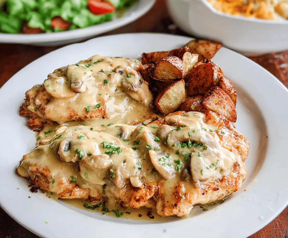 Texas Roadhouse Smothered Chicken Recipe Easy and Delicious
