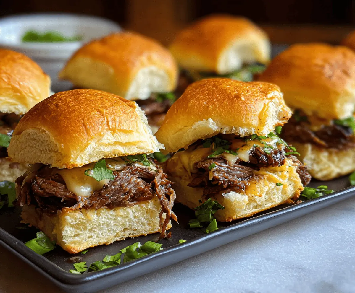 Cowboy Butter Steak Sliders Recipe