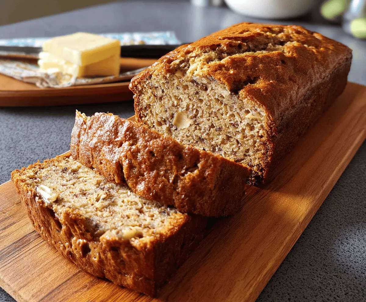 Moist Sour Cream Banana Bread Recipe