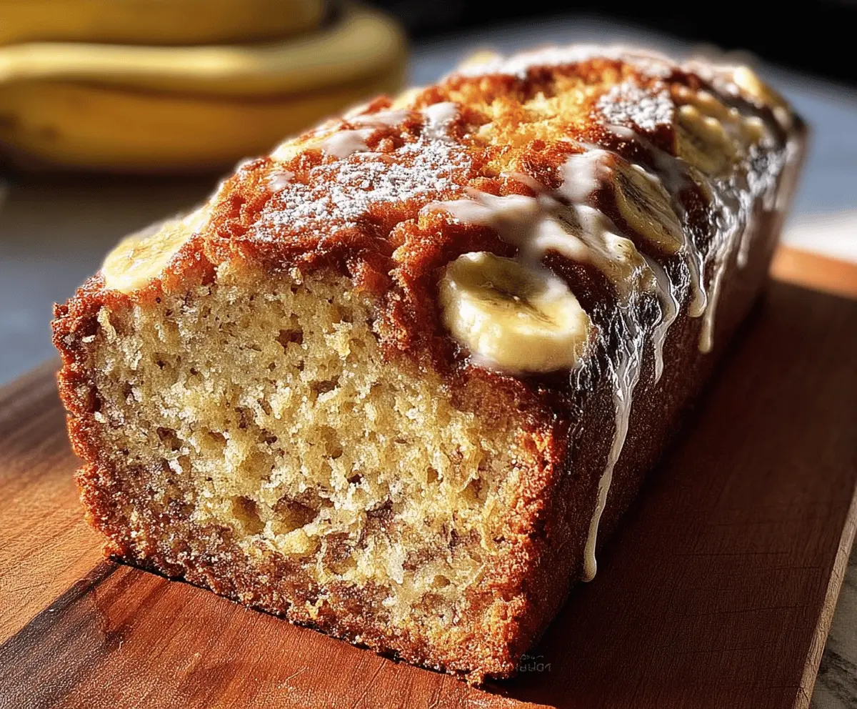Moist Cream Cheese Banana Bread Recipe