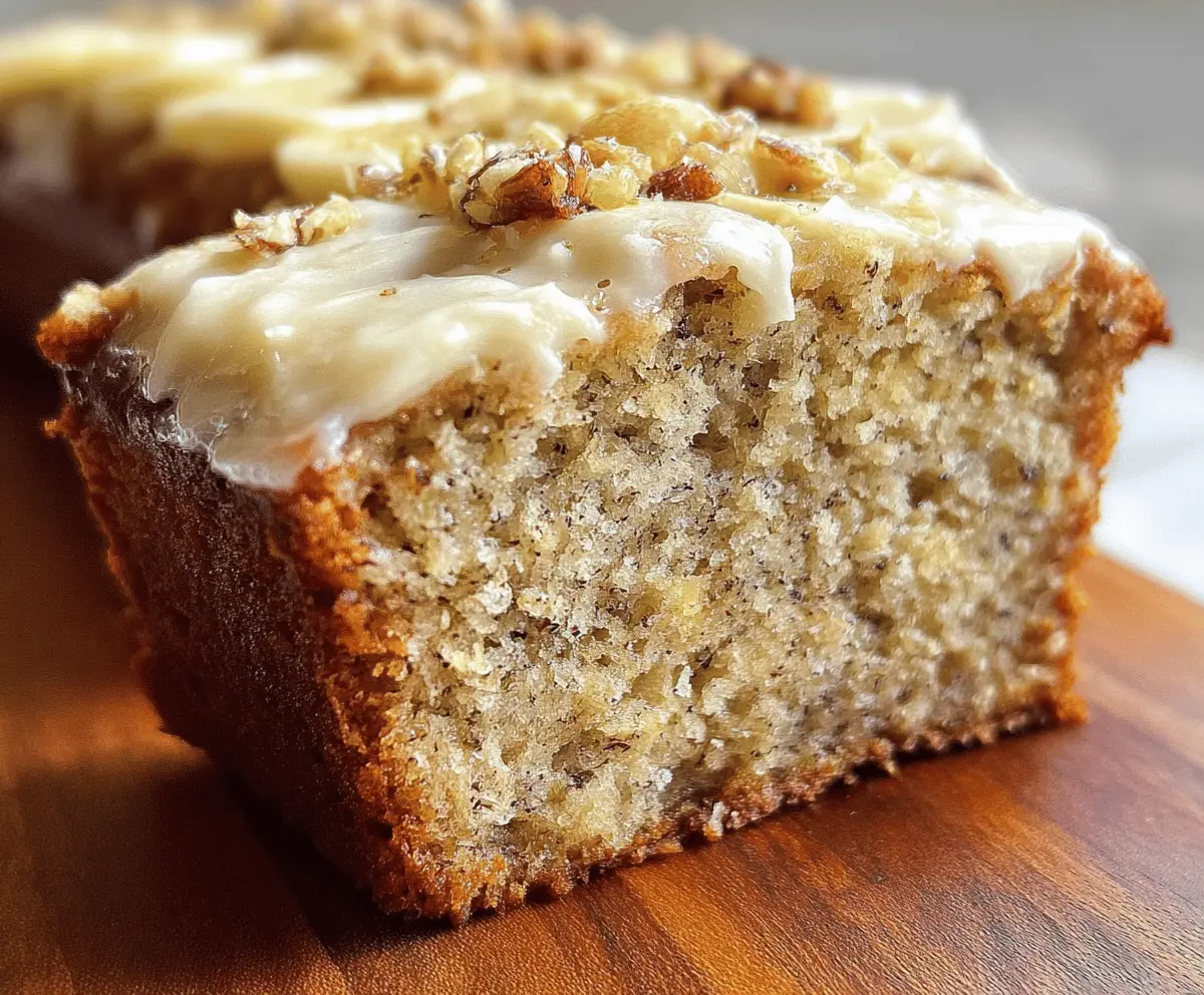 Moist and Easy Banana Bread Cake Recipe