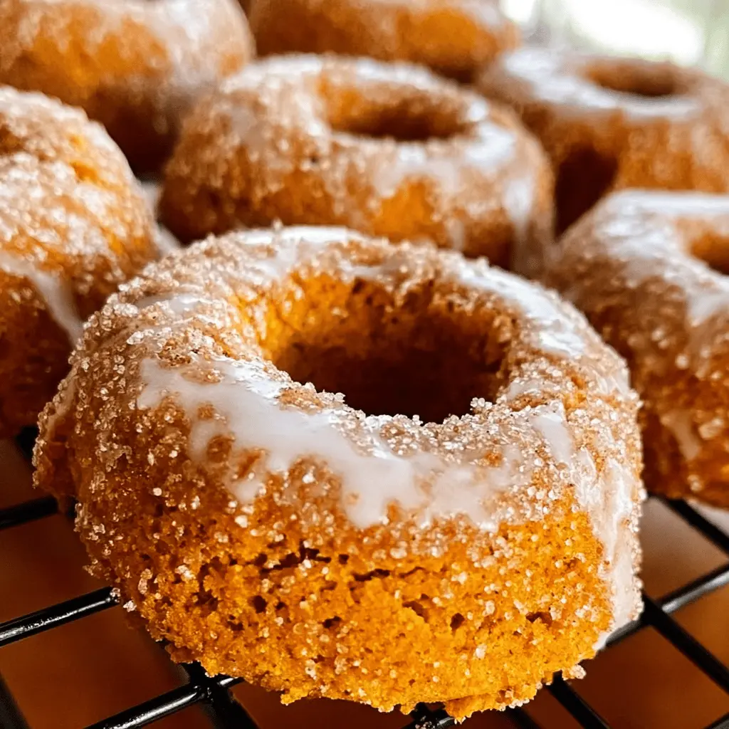 Easy Baked Pumpkin Donuts Recipe