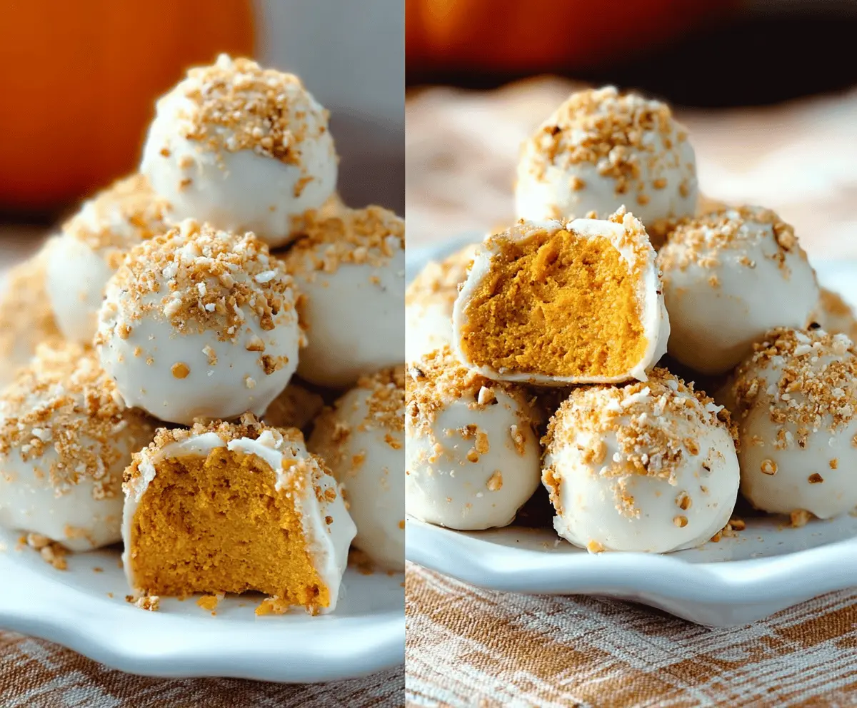 No Bake Pumpkin Cheesecake Bites Recipe