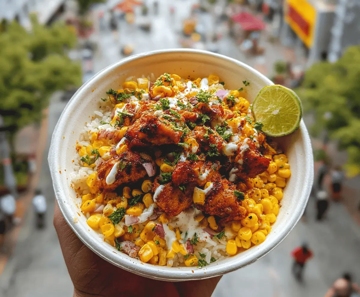 Easy Street Corn Chicken Rice Bowl Recipe
