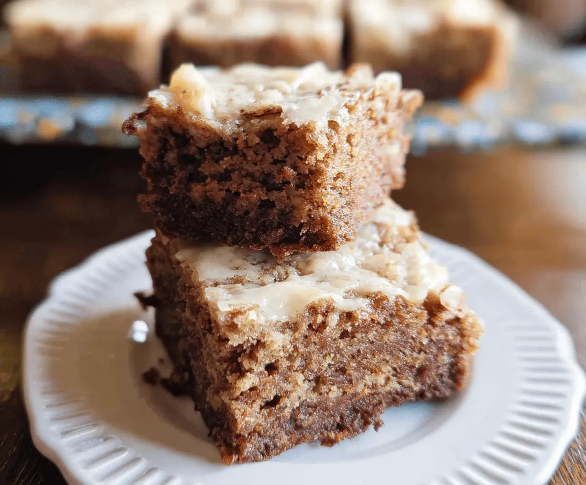 Moist Banana Bread Brownies Recipe