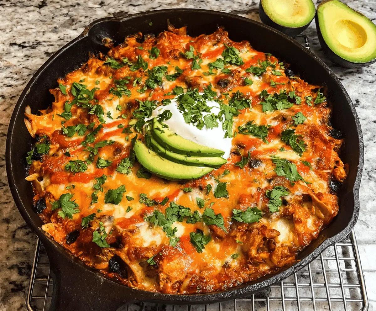 Healthy Enchilada Skillet Recipe for Easy Dinners