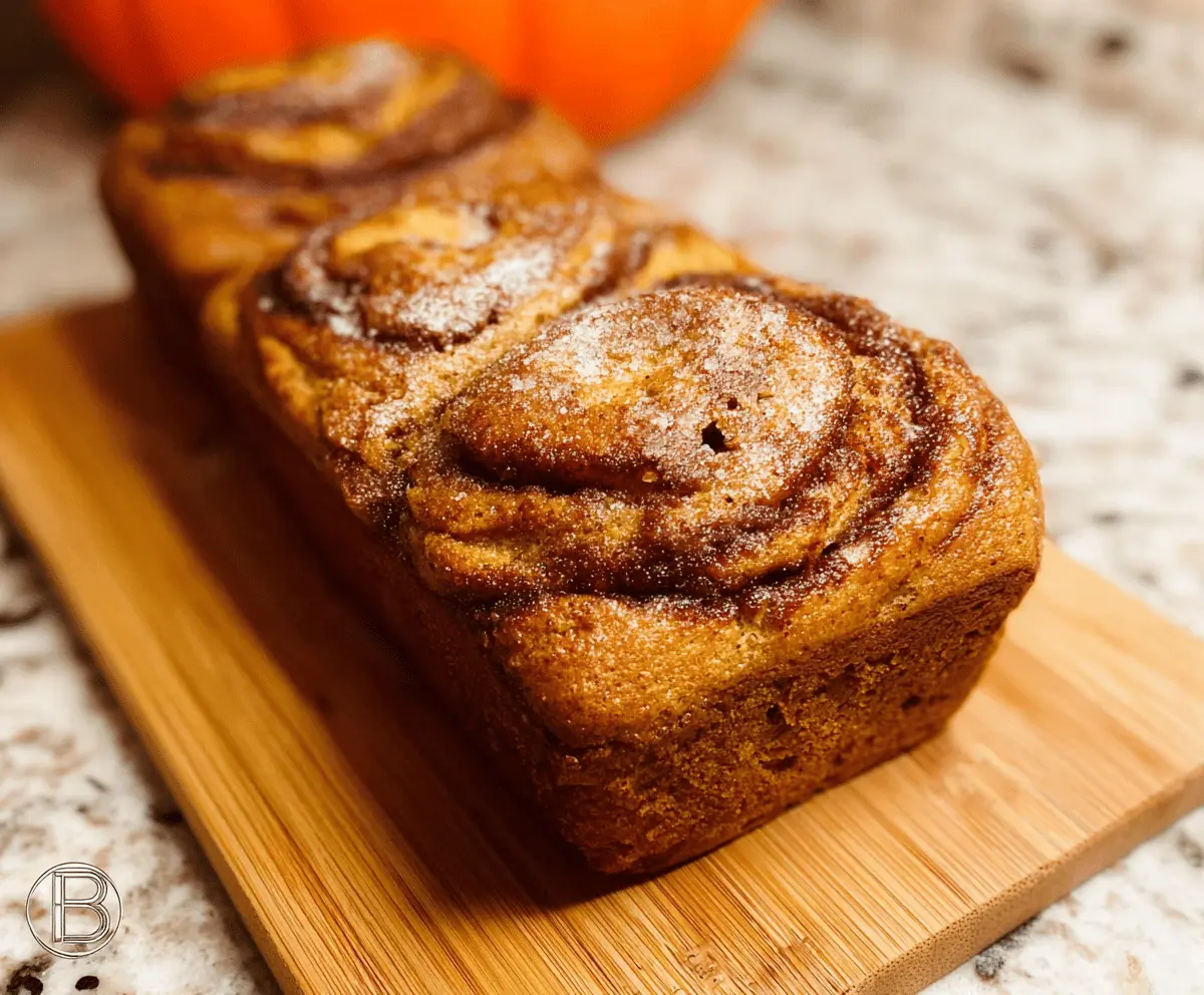 Mini Pumpkin Bread With Cinnamon Swirl Recipe