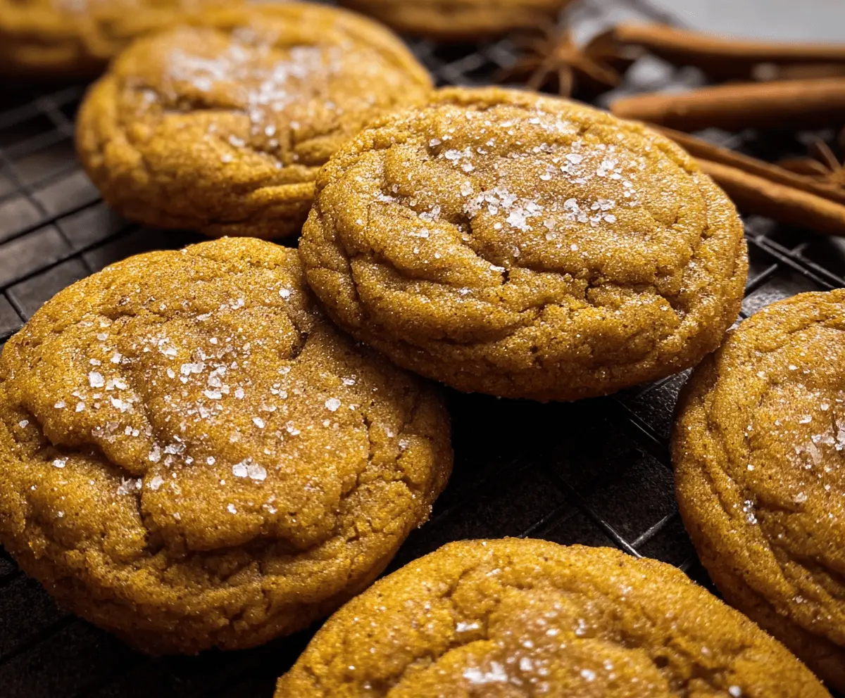 Easy Chewy Pumpkin Cookies Recipe