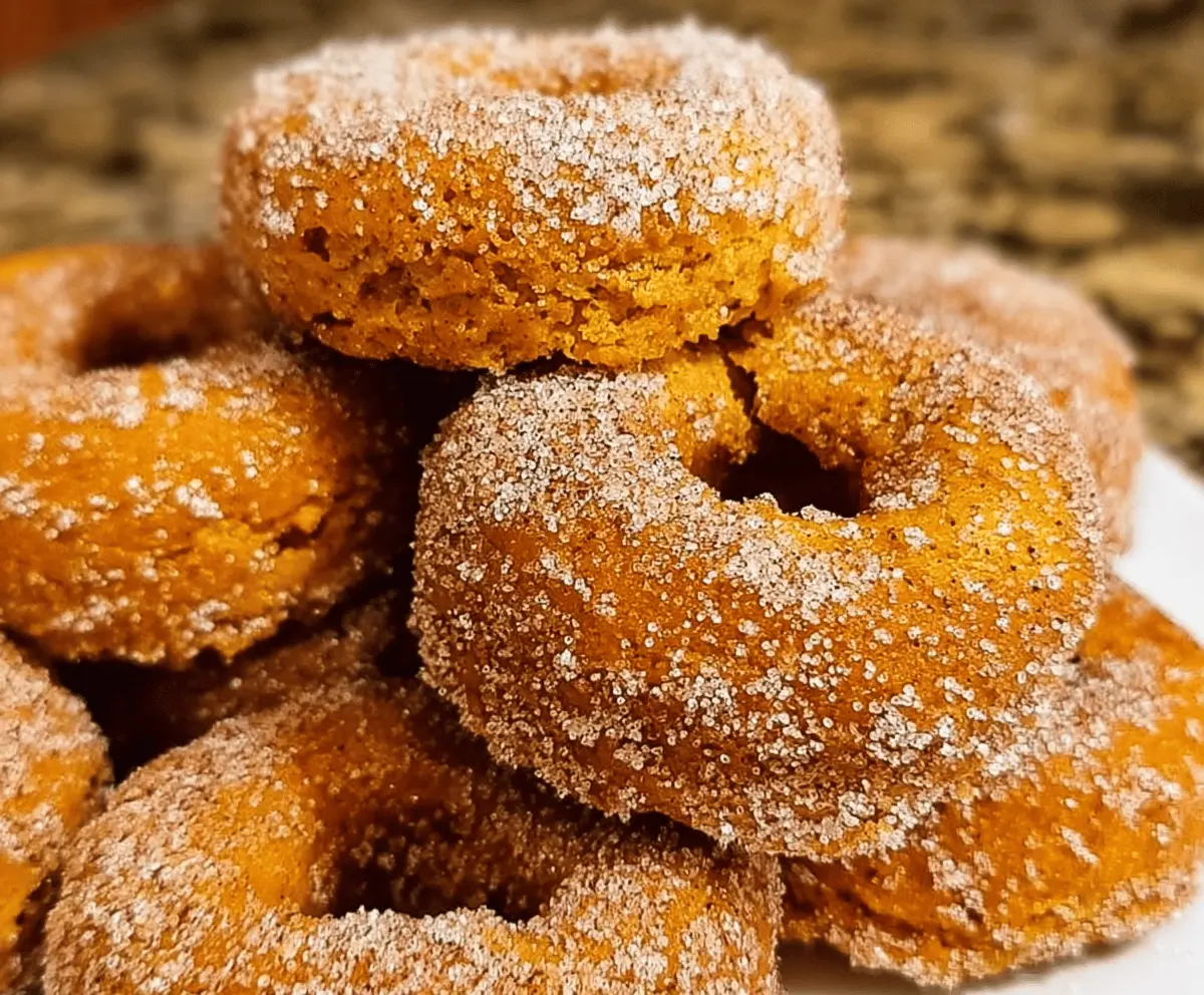 Easy Baked Pumpkin Donuts Recipe
